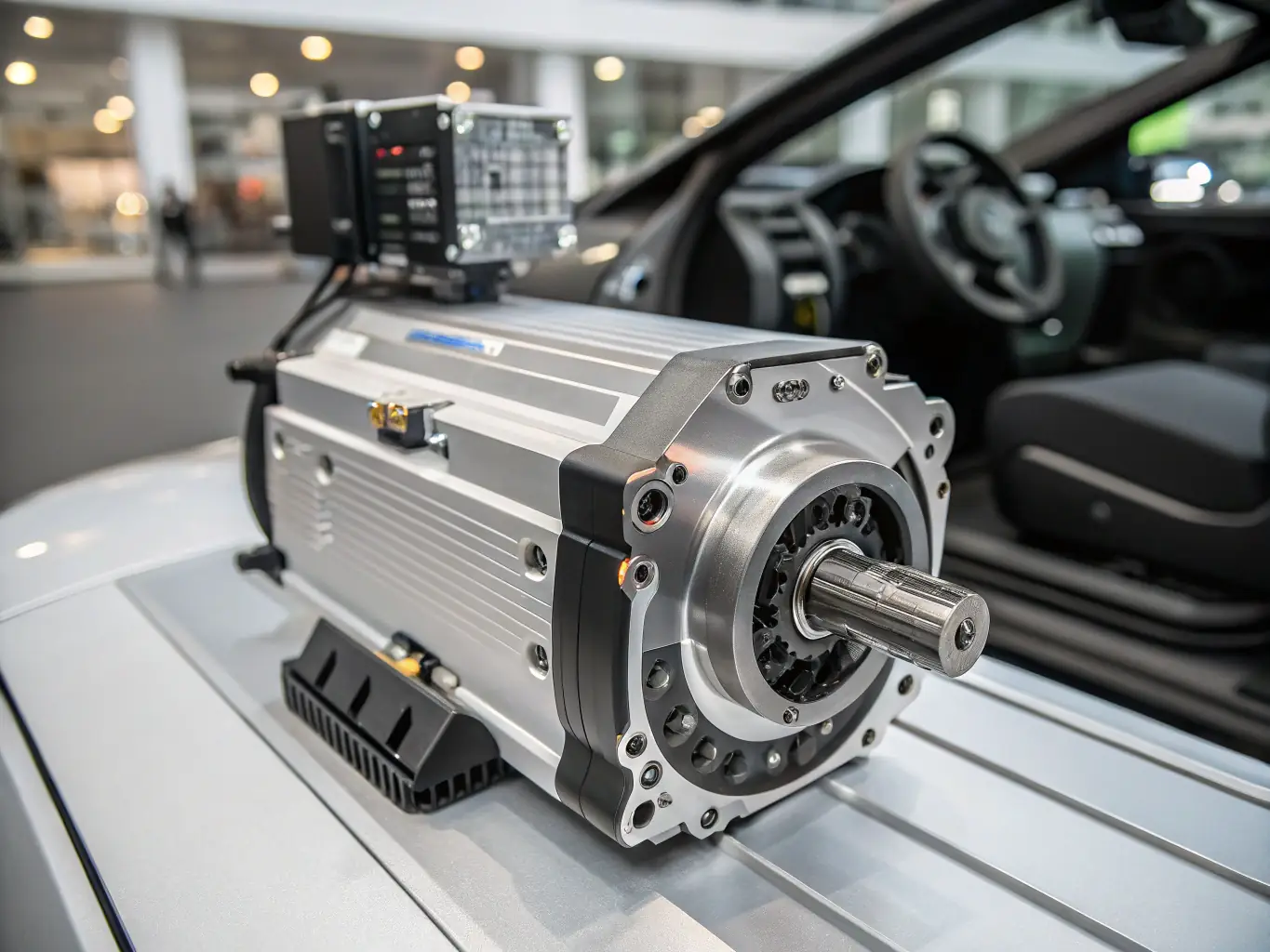 An image showcasing the drive-by-wire integration, demonstrating how it interfaces with the vehicle's control systems to enable autonomous operation.